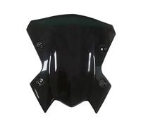 Cvgffs Moto Parabrezza Anteriore In Plastica Vento Shield Schermo Deflettori Per Kawasaki Z900 2020-2023, Nero