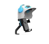 Cvgffs Porta Cellulare Motociclo Supporto Per Telefono Motocicletta Con Piccolo Casco Parasole Impermeabile Telefono Con Navigatore Per Bici Elettrica Staffa di navigazione(F)