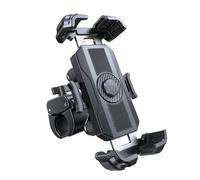 Cvgffs Porta Cellulare Motociclo Supporto Telefono Moto Antivibrazione Manubrio Bicicletta Funzionamento Con Una Sola Mano Vista A 360° Telefoni Da 4,7-7'' Staffa di navigazione