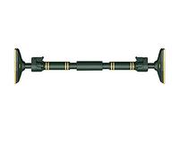 CVJdfhRE Barra Orizzontale for Fitness, sicura e Antiscivolo, for corridoio, Garage, casa, Regolabile da 70 a 175 cm(Green,116 145CM)