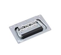 CVJdfhRE Cassetta degli attrezzi in legno e acciaio inossidabile, attrezzatura industriale, coperchio a molla, maniglia di bloccaggio, ferramenta montaggio(Ls1212spring)