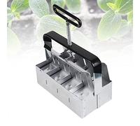 CVJdfhRE Creatore Manuale di Blocchi Terreno Quadrati, Strumento for Il bloccaggio del con Impugnatura Antiscivolo e Comoda