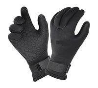 CVJdfhRE Guanti da sub for tenersi al caldo durante lo snorkeling, il canottaggio, surf, kayak, la canoa, pesca subacquea, sci e gli sport acquatici for(5mm black,M)