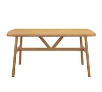 CVJdfhRE Scrivania for computer creativa Tavolo da pranzo multifunzionale for la casa Rinforzo delle travi intermedie portanti Adatto for ufficio soggiorno studio(Wooden Colour,120 * 80 * 74cm)