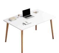 CVJdfhRE Scrivania multifunzionale in legno, moderna e semplice, scrivania da ufficio, tavolo studio for la casa, con piano d'appoggio alto, for, sicura usare, non fa male alle mani