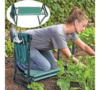 CVJdfhRE Sedia Sgabello da Panca e Cuscino in Morbida Schiuma for Esterni, Portatile, Pieghevole, for Prato Patio