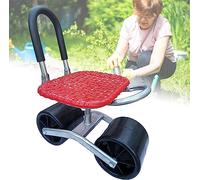 CVJdfhRE Sgabello da diserbo con ruote, sedile giardinaggio for un facile spostamento - Riduce l'affaticamento del lavoro e migliora l'efficienza