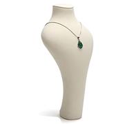 CVNIMV Espositore per Gioielli con Busto per Collana espositore per Gioielli - Collana in Velluto con Pendente a Catena per Busto di Gioielli espositore per Supporto per riporr