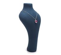 CVNIMV Espositore per Gioielli con Busto per Collana espositore per Gioielli - Collana in Velluto con Pendente a Catena per Busto di Gioielli espositore per Supporto per riporr