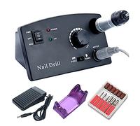 CVNIMV Trapano per Unghie Elettrico 35000RPM Trapano per Unghie Elettrico Trapano per Manicure Trapano per Pedicure Fresa per Unghie Levigatrice per Unghie Trapano per Unghie pr