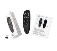 Cvoepobey 1 PCS G10S PRO ABS Retroilluminato LED per Android TV Box Vocale Mouse Wireless 2.4G Giroscopio IR