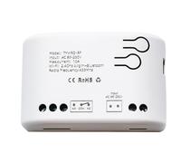 Cvoepobey 1 Pezzo Interruttore Smart Tuya WIFI Modulo di Automazione Domestica Relè per Motore Luce Interruttore A Distanza Dispositivo di Sicurezza Inching