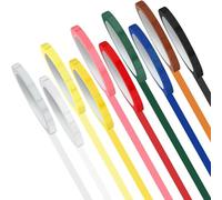 Cvoepobey 10 Rotoli di Nastro per Autoclave 216Ft Nastro Colorato per L'Identificazione di Strumenti Nastri per Strumenti Dentali In 10 Colori