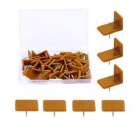 Cvoepobey 40 Pezzi di Guide e Scivoli per Cassetti In Plastica per Riparare I Mobili. Essi Sono Realizzati In Plastica e Si Fissano con Possibilità di Rimozione.
