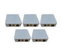 Cvoepobey Instradato per HG8310M XPON GPON EPON ONU HG8010H Porta Singola Adatta per Router Terminale Classe Fibra FTTH Spina UE Durevole Facile da Installare Facile da Usare