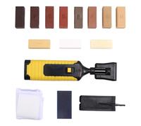 Cvoepobey Kit di Riparazione per Graffi su Pavimenti In Legno e Mobili, Kit di Riparazione per Laminati con Strumento di Fusione per Crepe, Scheggiature, Ceramiche e Pietre Incrinate