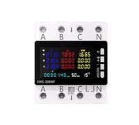 Cvoepobey KWS-306WF Misuratore di Potenza Smart WiFi con Protezione di Tensione Interruttore Monitoraggio di Corrente e Tensione, Relè, Interruttore Magnetotermico