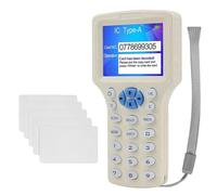 Cvoepobey Lettore di Schede Intelligenti RFID NFC + Duplicatore di Schede RFID 125K 13.56MHz IC/ID con 5XUID + Scrittore di Chiavi RFID Programmatore di Schede RFID Duplicatore di Chiavi