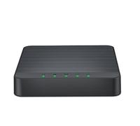 Cvoepobey Mini Box 4G LTE Router WiFi SIM Card Modem 4G Auto WiFi Amplificatore Supporto Alimentatore USB 5V e 30 Connessioni Dispositivo Nero