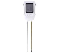 Cvoepobey Misuratore di Umidità del Terreno Monitor di Umidità Piante da Fiore Termometro Digitale LCD Misuratore Digitale LCD PH Sensore In Metallo Resistente al
