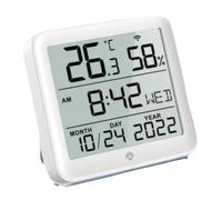 Cvoepobey Sensore di Temperatura Sensore di Umidità Sensore di Temperatura Tuya WIFI Rilevatore di Temperatura