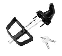 Cvoepobey Set di Blocchi A T per Porte A Capannone - Include 2, Cassaforte per Stacci di Deposito, Pollai, Gambo da 4,5 Pollici