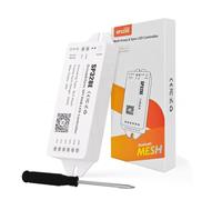 Cvoepobey SP328E MESH Group SPI RGB LED Controller Amplificatore di Segnale Wireless RGB Dimmer Mesh Bluetooth APP Sincronizzazione del Segnale
