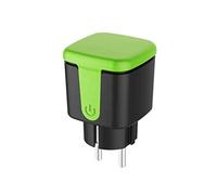 Cvoepobey Spina Intelligente per Esterni, Presa Intelligente per WiFi 16A con Funzione di Monitoraggio 'Alimentazione, per Spina Europea Tuya Smart Life