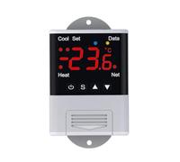 Cvoepobey Termostato Tuya Wifi Umidostato 12V 110V 220V Regolatore di Temperatura e Umidità Digitale Termoregolatore per Auto Incubatrice per Auto