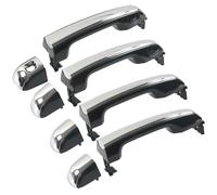 CVPX Interno Auto Maniglia Set di maniglie per porte 4 pezzi anteriore posteriore sinistra e destra adatte per 4Runner 2010-2021, adatte per GX460 69250-60050(Black 4Pcs)