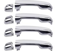 CVPX Interno Auto Maniglia Set di maniglie per porte 4 pezzi anteriore posteriore sinistra e destra adatte per 4Runner 2010-2021, adatte per GX460 69250-60050(Chrome 4Pcs)