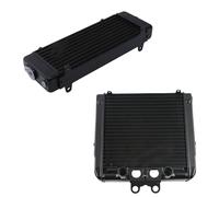 CVPX raffreddamentoolioradiatore Adatto per Harley V-Rod Muscle VRSCF 2004-2013 Radiatore Motore e radiatore Olio Neri Raffreddatore