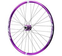 CVQJL Set di Ruote per Mountain Bike da 26/27,5/29 Pollici, in Lega di Alluminio con Cuscinetti sigillati, Viola, per Ruote ibride/Mountain Bike, cerchione a 32 Fori per Cassetta da 7-12 velocità