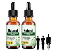 Cvreoz Natural Height Booster Drops, 30 ml Supplemento per la crescita dell'altezza, supplemento di aumento dell'altezza per la crescita ossea degli adolescenti, cura dell'altezza più alta, olio per