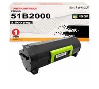 CVT-CompraVentaToner Compatibile per Lexmark MS317 / MS417 / MS517 / MS617 / MX317 / MX417 / MX517 / MX617 51B2000