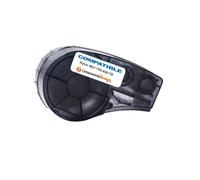 CVT - Etichette in nylon (SIN CHIP) compatibili per Brady BMP21 Nero/Bianco M21-750-499-TB per stampanti a matrice Bmp21-plus, BMP21, PaL, LABPaL, Bmp21-Lab