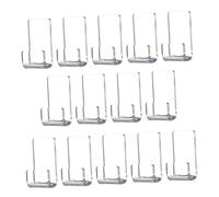 CVUTOVO 15pezzi Mensola Da Parete in Acrilico Trasparente Per Dischi Vinile Con Porta Cd e Scaffale Organizer Supporto Espositore Per Contenitori Vinili Facile Montaggio Senza Foratura Per