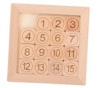 CVUTOVO 1Pezzi Puzzle Educativo Legno con Scorrevoli per Didattico per Sviluppo Cognitivo e Abilità Pratiche per Feste e Speciali