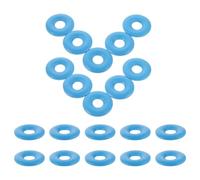 CVUTOVO 20 Pezzi Supporto in Legno a Cerchio Cavo per Dreidel e Trottole, Base Espositiva per Giocattoli da Festa di Hanukkah Design Tradizionale e Decorazione per Festività Ebraiche