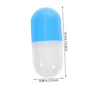 CVUTOVO 30 Capsule per Blu Modelli Simulati per Anni Finzione per Sviluppo Responsabilità e Manualità