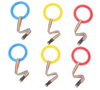 CVUTOVO 6pezzi Corda Da Passeggio Per Ragazzo Ragazza Per Nidi D'infanzia e Scuole Materne Corda Da Passeggio Anti-smarrimento Per Camminate Sicure All Aperto