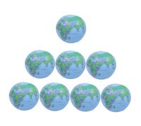 CVUTOVO 8 pezzi Palloni Spiaggia Gonfiabili Mondo in PVC Giocattoli Educativi Leggeri e Resistenti per Piscina Spiaggia e Festa Estiva