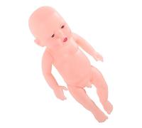 CVUTOVO Bambola Neonata Realistica Maschio 50 Cm in Vinile Sicuro, Accessorio Per Pratica Infermieristica e Insegnamento Assistenza Neonatale, Per Corsi Di Preparazione Genitori e Fotografia Educativa