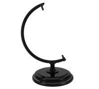 CVUTOVO Base per Design Semplice ed in Plastica Nera 25 Cm Supporto Versatile per Ufficio ed Educativo per Scrivania