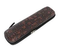 CVUTOVO Borsa Protettiva per Flauto Traverso in Eva e Tessuto, Design Elegante e Lavorazione Raffinata, Custodia Portatile per Bamboo Flute e Strumenti a Fiato da Viaggio Quotidiano
