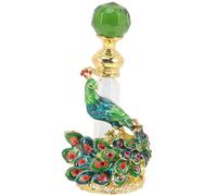 CVUTOVO Bottiglia di Profumo Ricaricabile in Vetro da 4ml Verde Design Chic e Tenuta Ermetica per Viaggi ed Uso Quotidiano