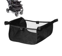 CVUTOVO Cestino Portaoggetti Passeggino Pieghevole Organizer Inferiore Oxford Resistente per Ragazzo Ragazza Genitori Ampia Capacità e Fissaggio Stabile per Passeggiate Quotidiane