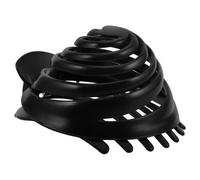 CVUTOVO Ciambelle per'acconciatura Rapida e Naturale per Chignon per Chioma da Donna Fermaglio Nero, Accessori Chioma in Resina Antiscivolo Nelle Feste nella Vita Quotidiana
