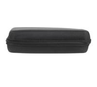 CVUTOVO Custodia Per Microfono Portatile in Eva Antiurto Nera 18,5x9x4,5 Cm Tasca Rete Porta Accessori Per Trasporto e Protezione Microfono Da Viaggio e Uso Quotidiano