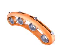 CVUTOVO Espansore per Dita per Chitarra e Pianoforte Arancione, Strumento di Allenamento per Flessibilità e Assistenza Strumentale per Principianti, Accessorio Durevole per Strumenti